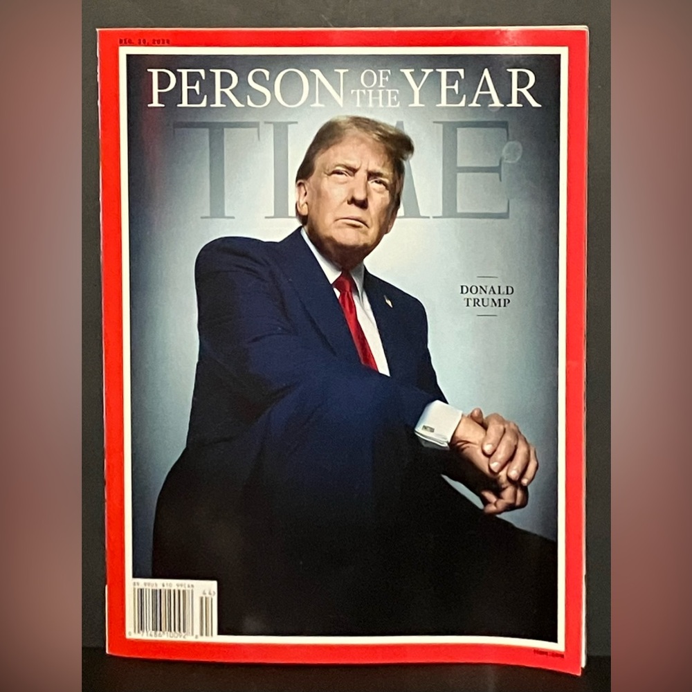 Time Magazine PERSON OF THE YEAR - President Donald Trump *New*